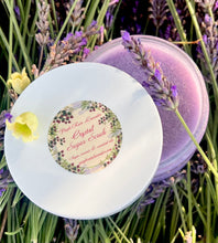 Load image into Gallery viewer, Crystal Sugar Scrub Lavender 8oz